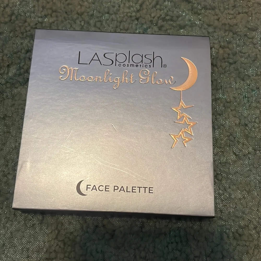 NWT Lasplash Cosmetics Moonlight Glow Face Palette